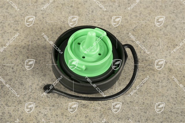 Fuel tank cap Exclusive Design, Aluminum look