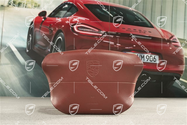 4-Spoke Steering wheel Airbag unit, Chestnut brown