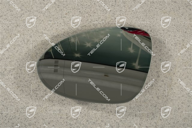 Szkło lusterka, asferyczne, automatycznie ściemniane, oddzielnie pogrzewane, L