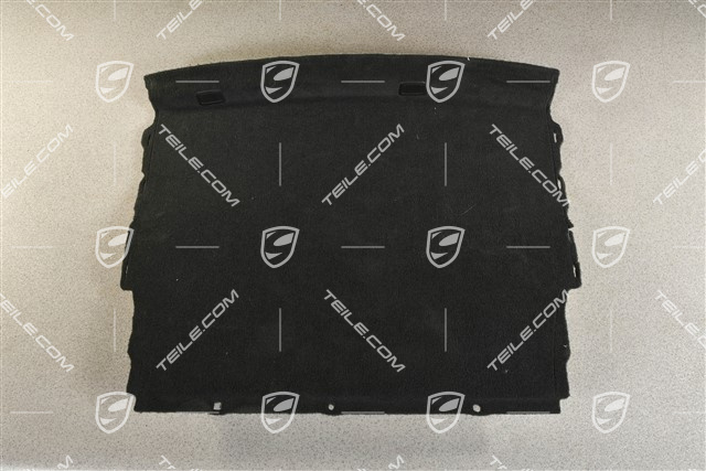 Verkleidung, Verdeckkasten Teppich, Schwarz
