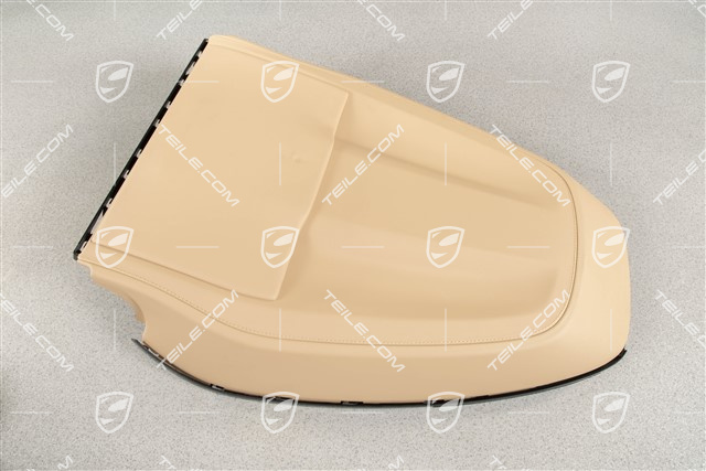 Osłona, fotel komfortowy przedni, Skóra, Luxor beige, L=R