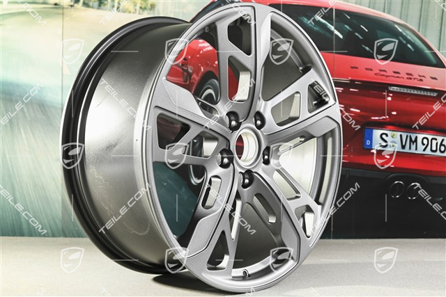 21-inch Rim Cross Turismo Design, 9,5J x 21 ET60, Vesuvius grey