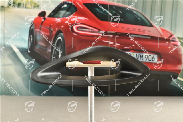 Sicherheitsgurt Abdeckung / Rosette, C-Säule, Schwarz, L