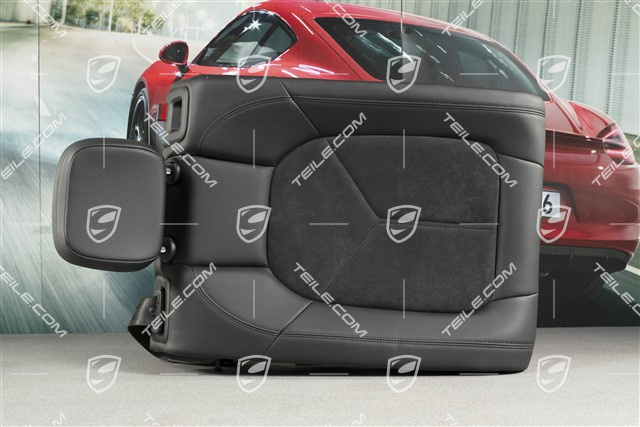 Unterstützung, Kunstleder/Alcantara, schwarz, KPL, L