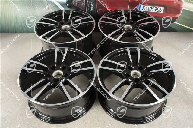 20" Cayenne Sport COUPE Design Felgensatz, 10,5J x 20 ET55 + 9J x 20 ET50, Exclusiv