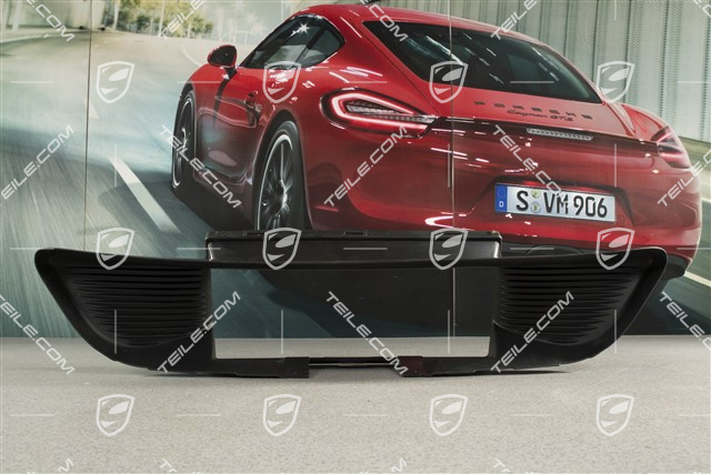Prowadnica powietrza środkowa, czarna, GTS/Sport Design Paket, ACC