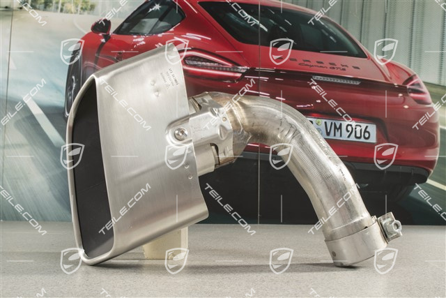 Końcówka wydechu, tłumika końcowego, standardowa, 3.0L V6, R