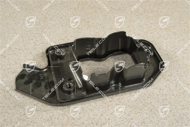 Closing element, side member bracket, R