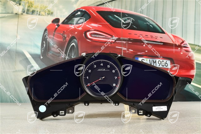 GTS, Instrument cluster / Speedometer