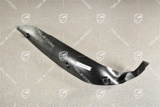 Wing / Fender Rear Cover, Black, L