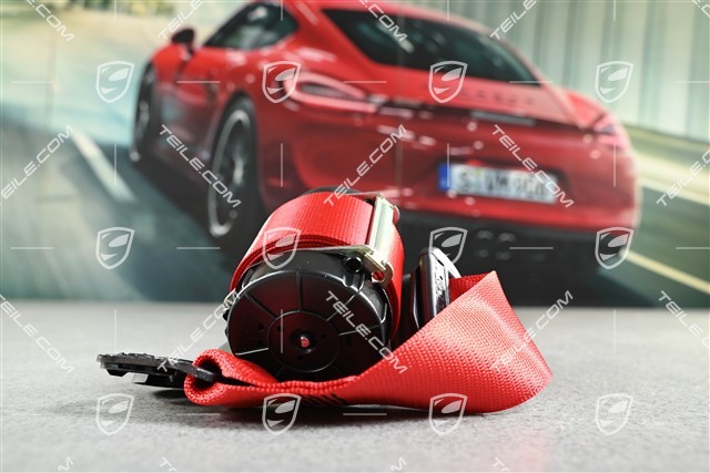 Coupe, Pas bezpieczeństwa, tylny, czerwony, L=R