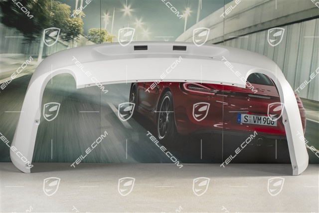 Rear bumper lining