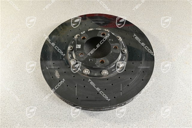 PCCB Keramik-Bremsscheibe, 20" / 420mm, beschädigt, L