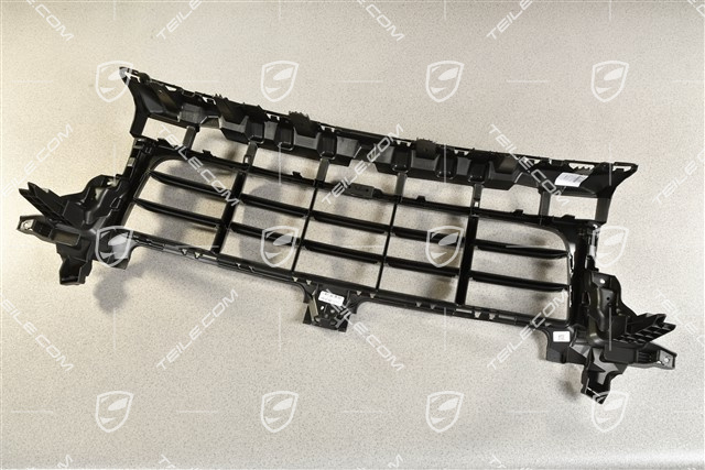 Kratka środkowa przedniego zderzaka, Sport Design, Czarny połysk