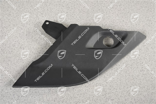 Osłona boczna tunelu środkowego, wentylacja, Czarny, GT4, R