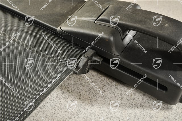 Kofferraumabdeckung / Rollo, Schwarz