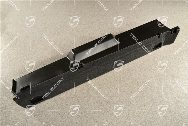 Podstawa boczna podłogi bagażnika, Welur, Czarna, R