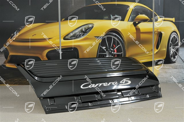 Rear lid (engine lid), set (incl. spoiler and drive), C4S Coupé