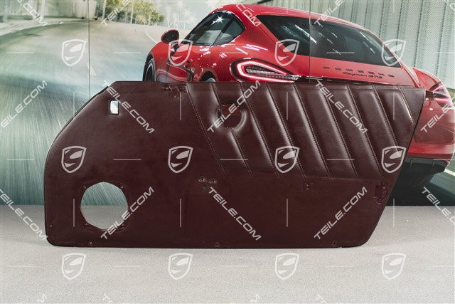 Türverkleidung, Kunstleder, Weinrot, R