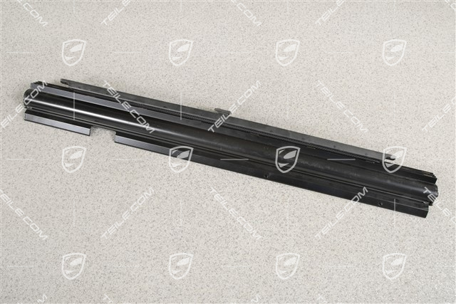Rollo, Türfensterscheibe, Schwarz, R