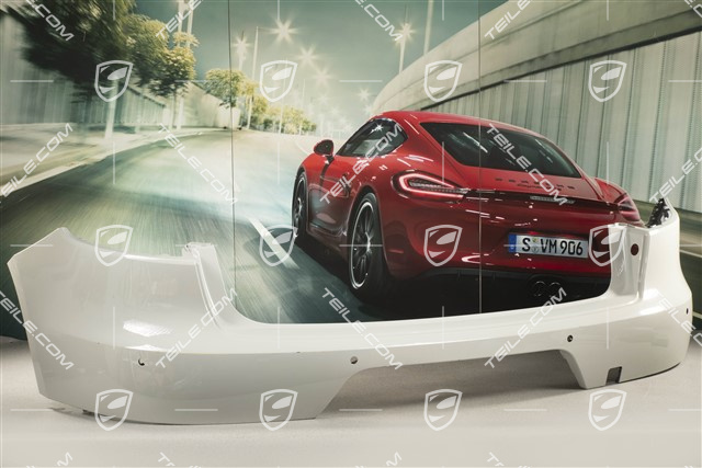 Rear bumper / lining, with ParkAssist / reversing camera