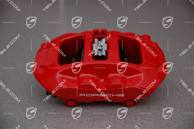 Zacisk hamulcowy, czerwony, średnica tarczy 18", R