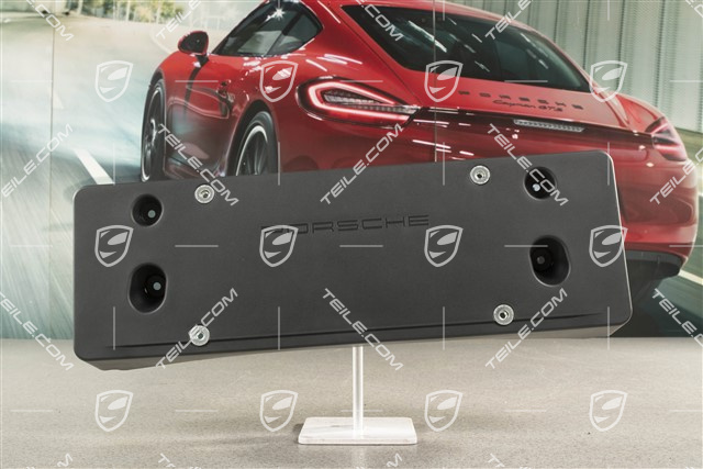 Front bumper number / Licence plate support, Turbo, China