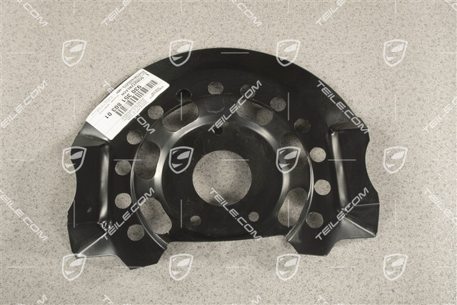 Turbo / Turbo look, Tarcza kotwiczna / osłona tarczy hamulcowej przedniej