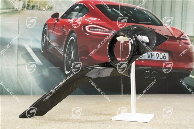 Lamelka / blenda kratki zderzaka, Czarna, ACC, Sport Design Package, R