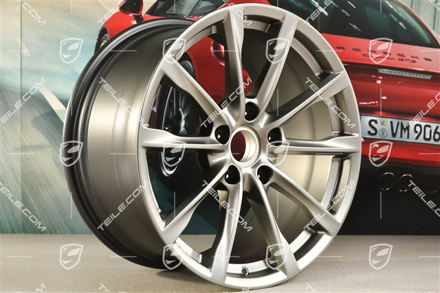 19" Felga Boxster S, 10J x 19 ET45, Platinum satynowy mat