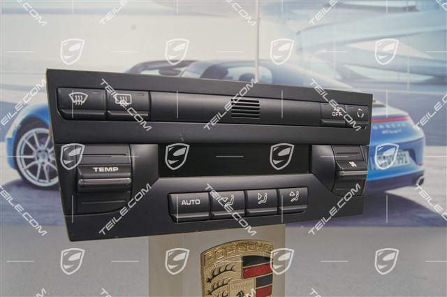 Sterownik klimatyzacji, matt black/galvano silver Sterownik klimatyzacji, matt black/galvano silver