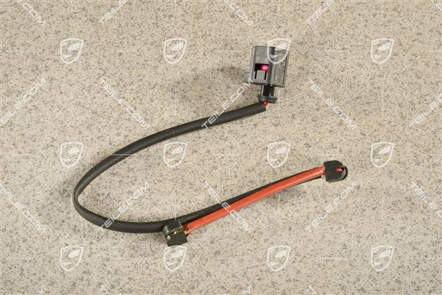 Czujnik klocków hamulcowych, przedni, PCCB, L=R