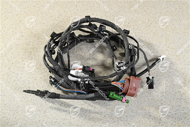 Instalacja elektryczna zderzaka tylnego, czujniki parkowania / Real Top View