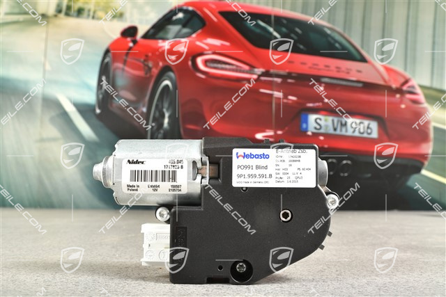 Antriebmotor für Rollo, Glasdach