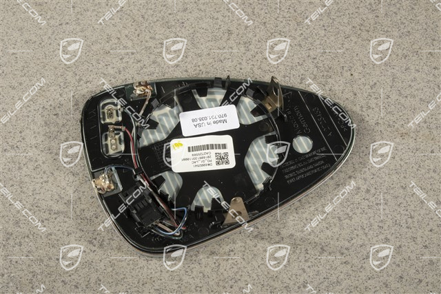 Spiegelglas, autom. abblendbarer Außenspiegel, asphärisch, LL/L