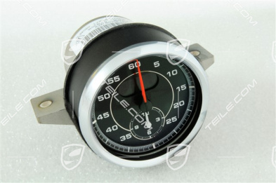 Stoper, czarny mat / galvano silver