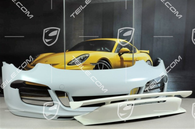Aero Kit Cup Stoßstange vorne + Aero Kit CUP Frontspoiler + Heckspoiler mit Flügel, ohne Scheinwerferreinigungsanlage und ParkAssistant (PDC)