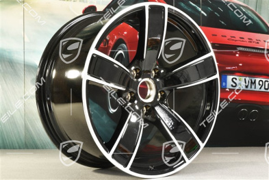 20-inch wheel rim Carrera Sport, 10,5J x 20 ET47, black high gloss