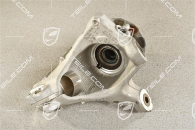 Front suspension steering knuckle / hub carrier, with rear axle steering, central lock R, KPL