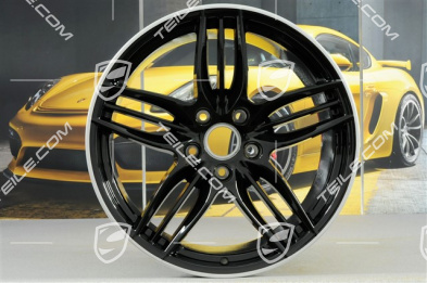 20" Felge, Sport Design, 11J x 20 ET52, schwarz hochglanz