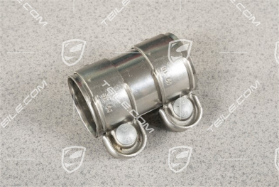 Main exhaust muffler clamping sleeve / clamp / fitting