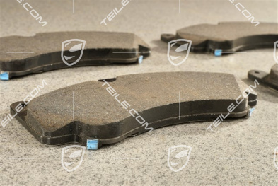 PCCB Brake pad set, ceramic brakes, L+R