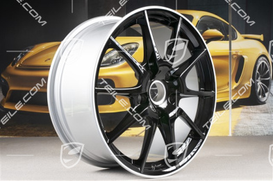 19-inch Boxster Spyder wheel set, special Black Edition model, 10J x 19 ET42 + 8,5J x 19 ET55