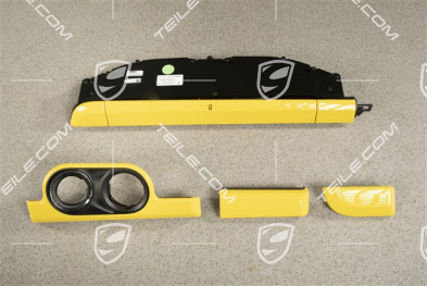 Set moulding, incl. support beverages, trim strip cupholder cover, painted