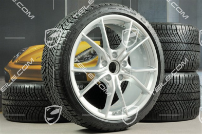 20-inch winter wheels set Carrera S (IV), rims 8,5J x 20 ET49 + 11J x 20 ET78 + Michelin Pilot Alpin PA4 N1 winter tyres 245/35 R20 + 295/30 R20