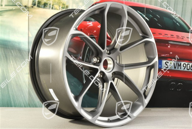 22" GT Design Felge, 11,5J x 22 ET52, Vesuvgrau