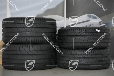 20" Carrera Classic II Sommerräder Satz, 8,5J x 20 ET51 + 11J x 20 ET70, Pirelli Sommerreifen 245/35 ZR20 + 295/30 ZR20