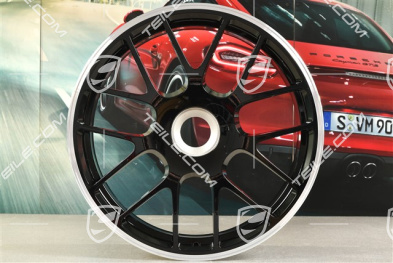 19" Felge RS SPYDER / Turbo Facelift, Zentralverschluss, Sondermodell 911 Carrera GTS, 8,5J x 19 ET56, schwarz