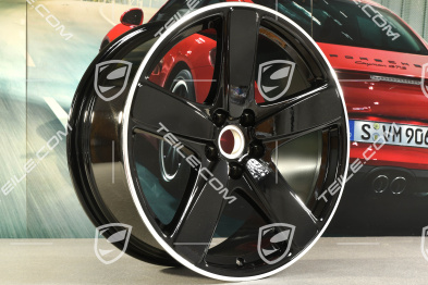 19-inch wheel rim Macan Sport Classic, 8,5J x 19 ET21, black high gloss