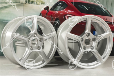 18-inch wheel rim set Boxster IV, 8J x 18 ET57 + 9,5J x 18 ET49